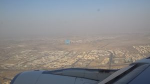 Anflug auf Jeddah