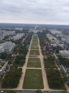 Washington Monument, Ausblick zum Capitol